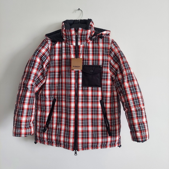 NWT Burberry Reversible Puffer Woman's Jacket Hemsworth Down Winter Jacket - Picture 9 of 13